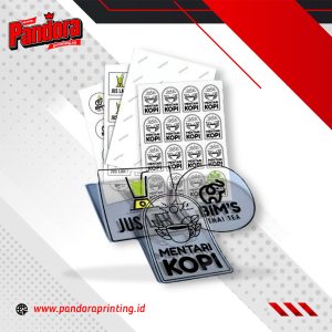 Stiker Transparan A3+